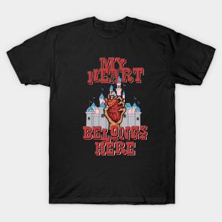 My heart belongs here (Land) T-Shirt